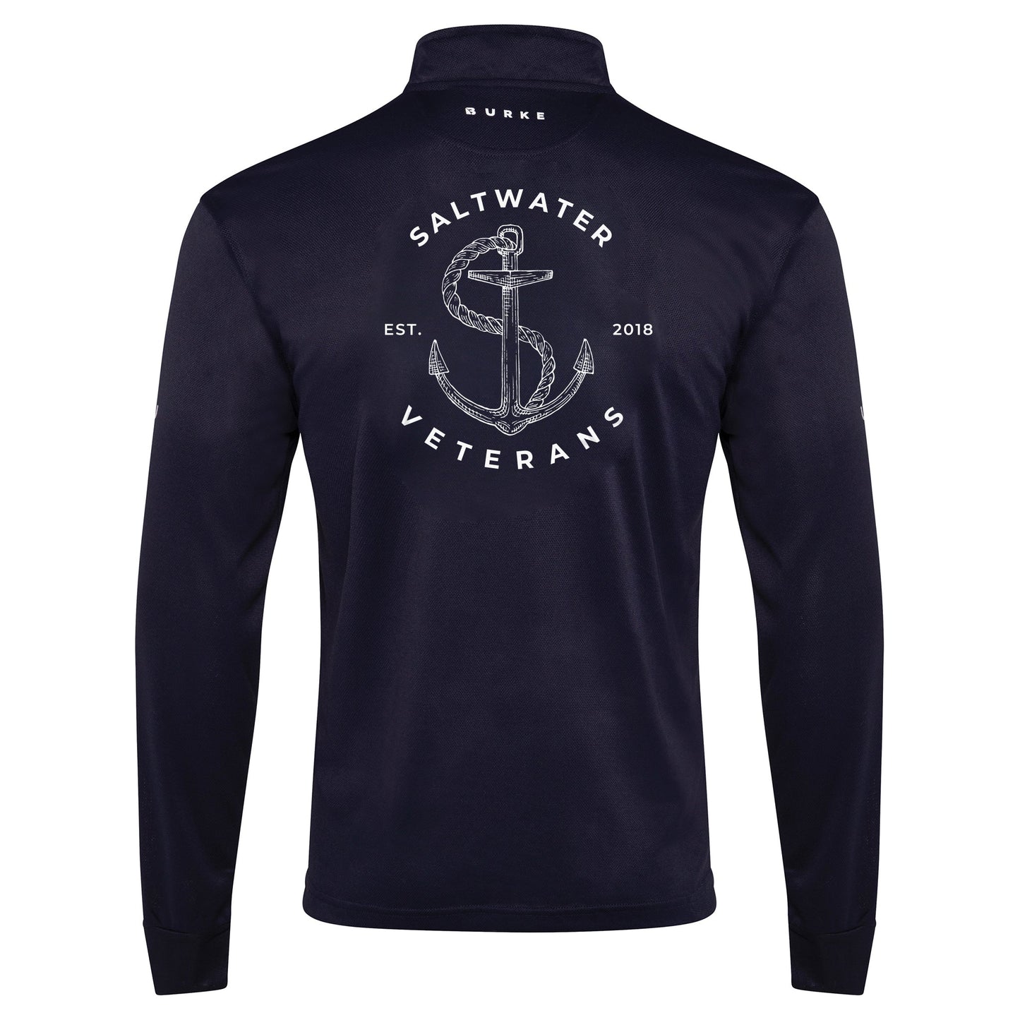 Crew Long Sleeve Polo | Saltwater Veterans Branded