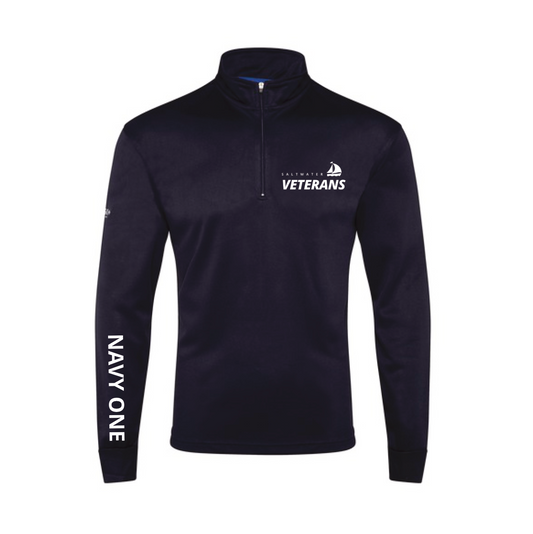 Crew Long Sleeve Polo | Navy One Branded