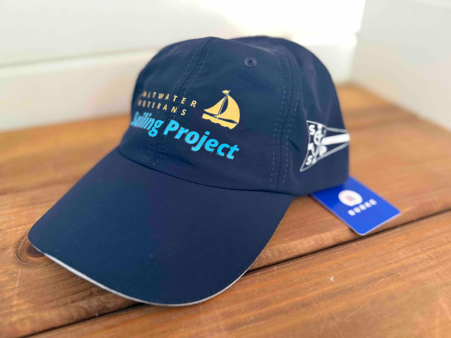 Burke | Quick Dry Cap | Saltwater Veterans Sailing Project Branded