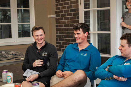 Burke | Signature Long Sleeve Polo | Saltwater Veterans Sailing Project Branded
