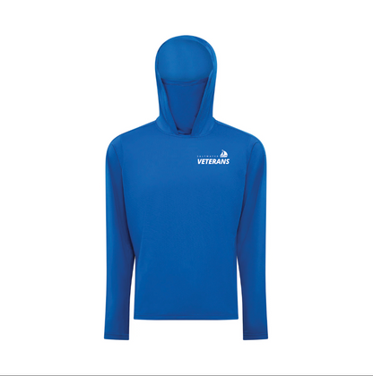 Burke | The Saltwater Ninja - Hooded Sun Shirt with Buff | Saltwater Veterans Branded