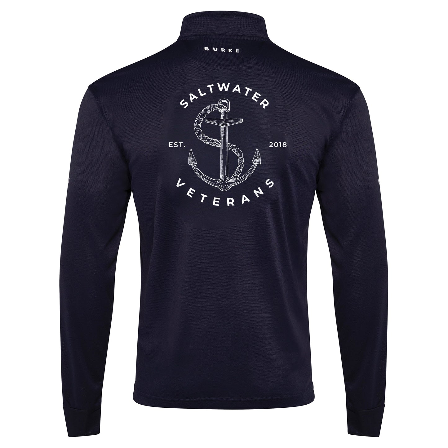 Crew Long Sleeve Polo | Saltwater Veterans Branded